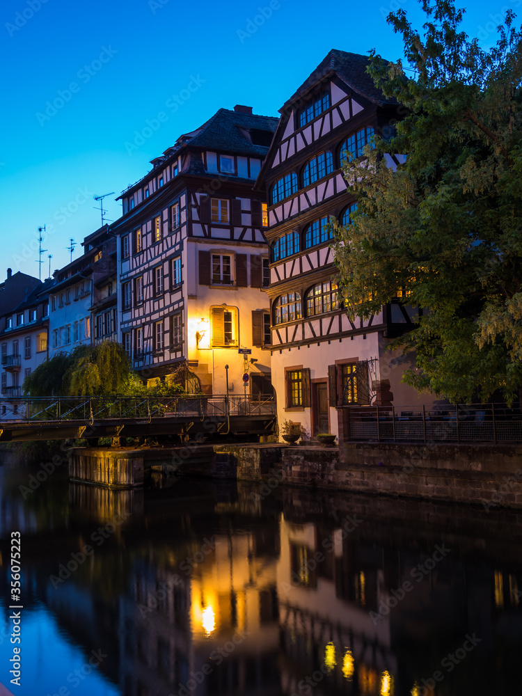 Petite France area in Strasbourg Petite France area in Strasbourg