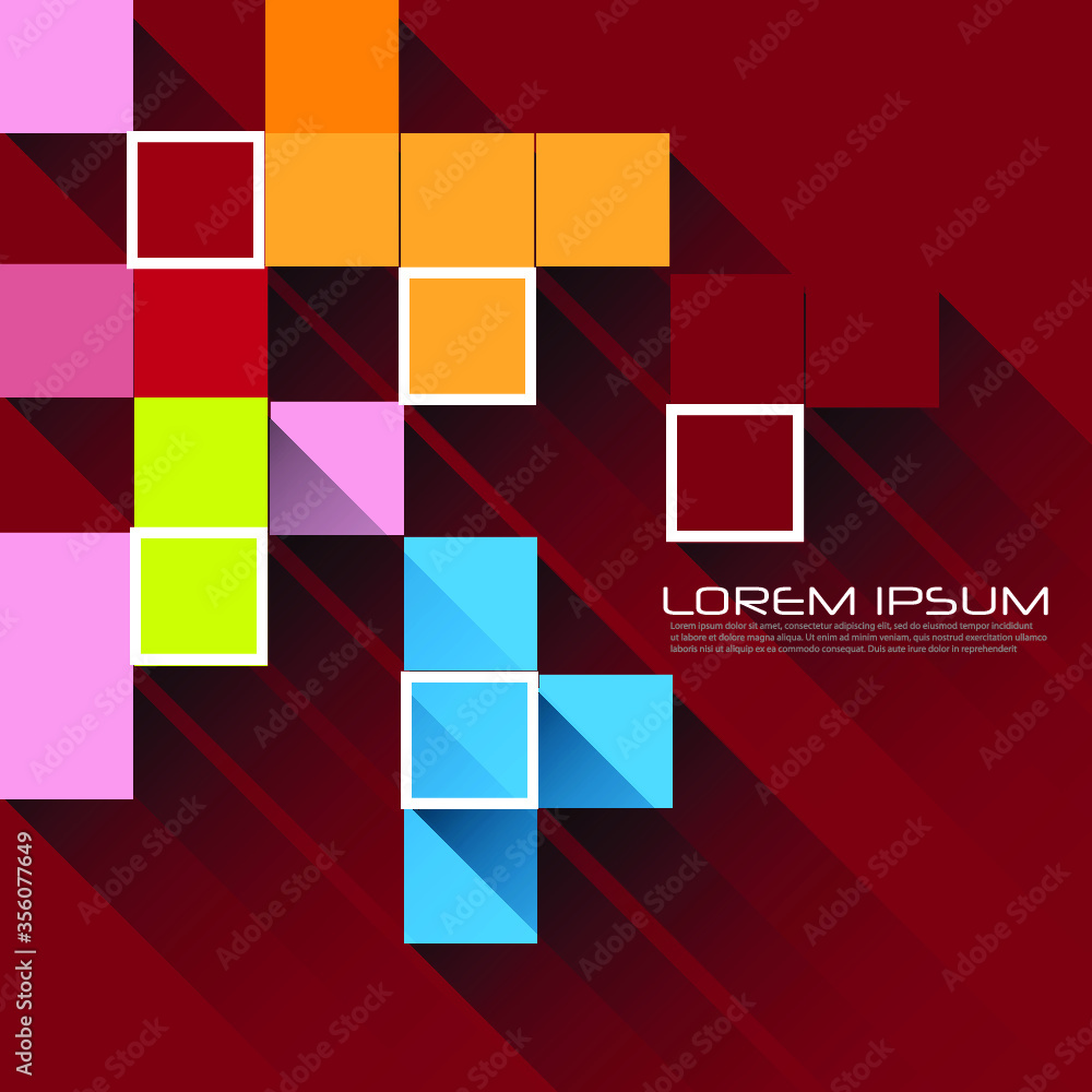 Fototapeta premium abstract geometric background