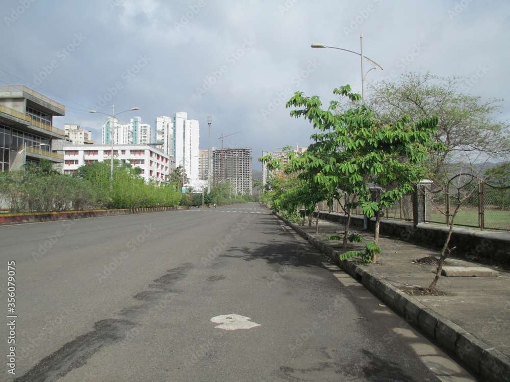 scenic view of empty road