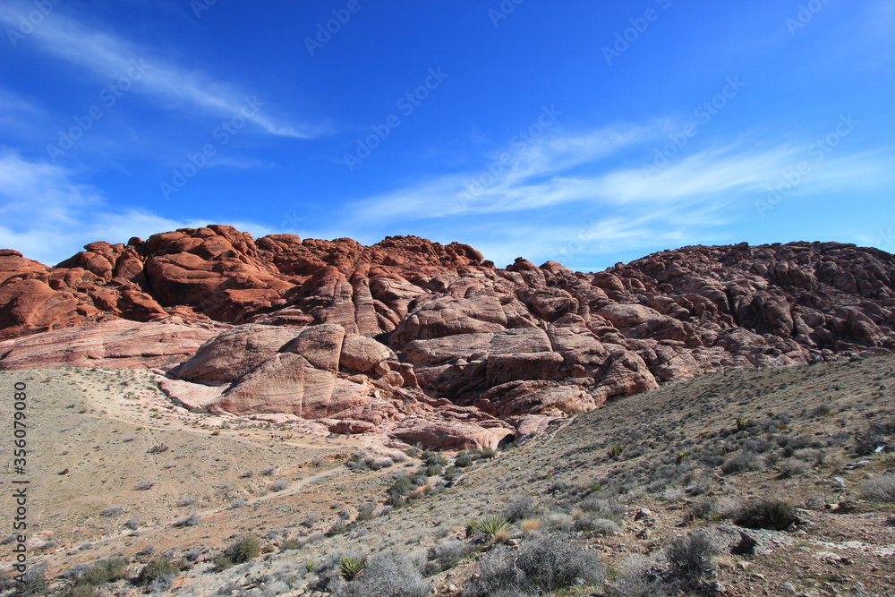 Red rock canyon in Nevada,USA