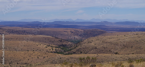 Gebirge und Wasserfall Naturreservat im National Park Südafrika