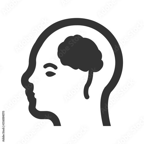 Human brain icon