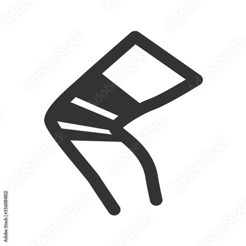 Knee With Bandage Icon, leg with bandage icon