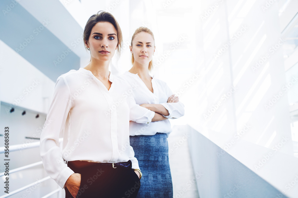Bad-tempered business executive yelling on her employee after unfortunate meeting Bad-tempered business executive yelling on her employee after unfortunate meeting
