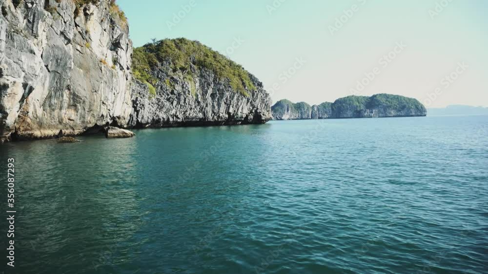 Panoramic View Of Halong Bay Vietnam 4k Panoramic View Of Halong Bay Vietnam 4k