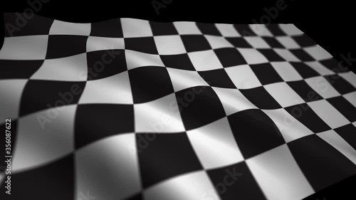 checkered racing flag