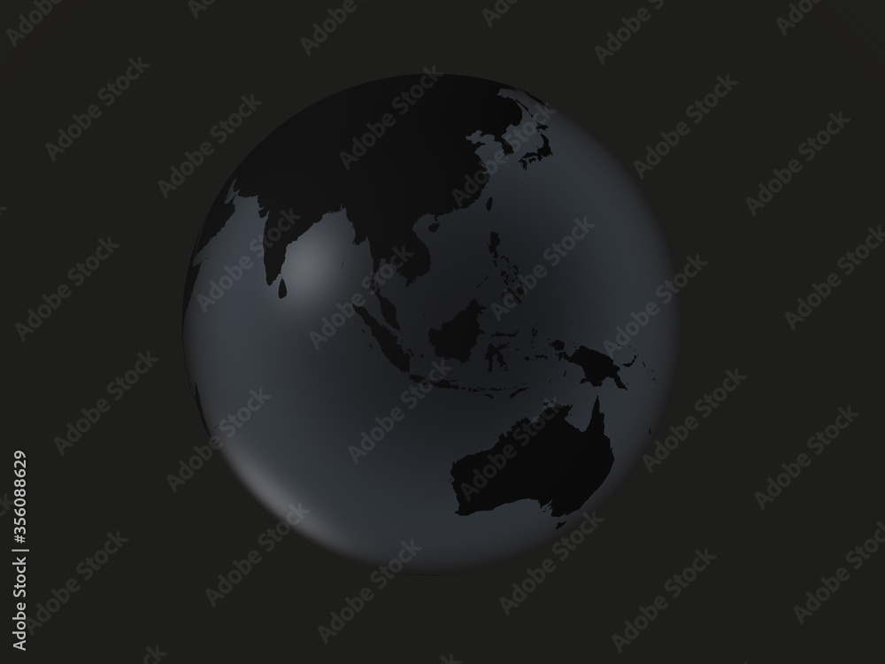 black globe black globe