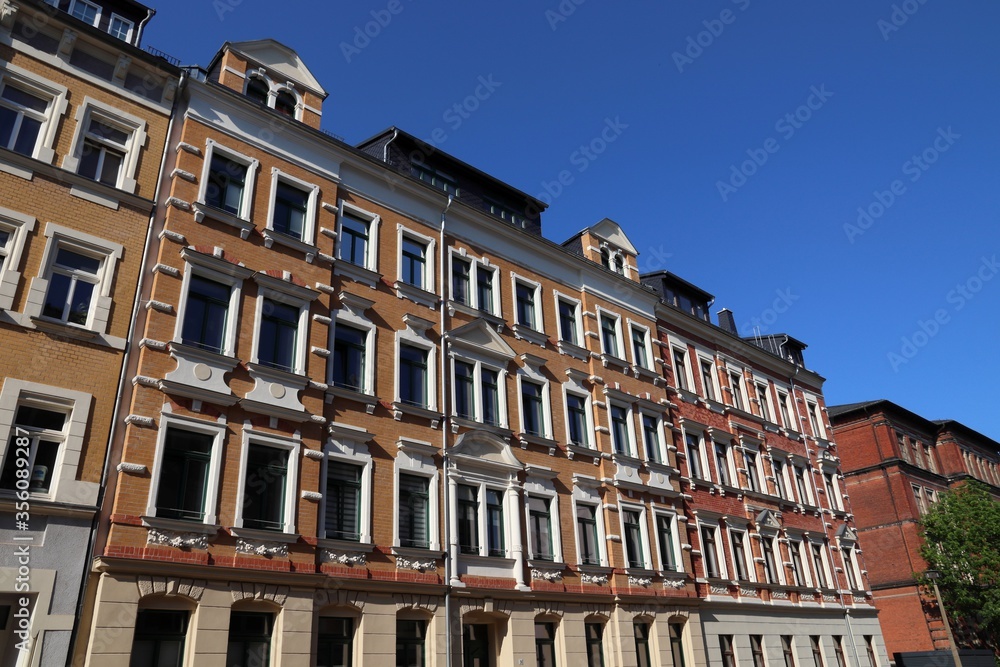 Fototapeta premium Chemnitz residential architecture