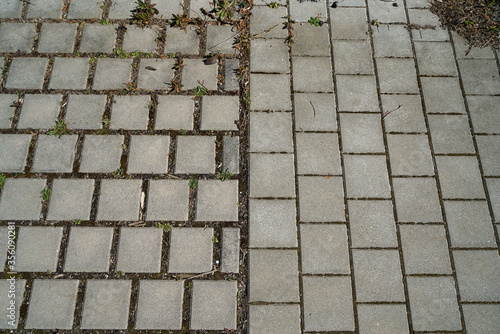 old stone pavement