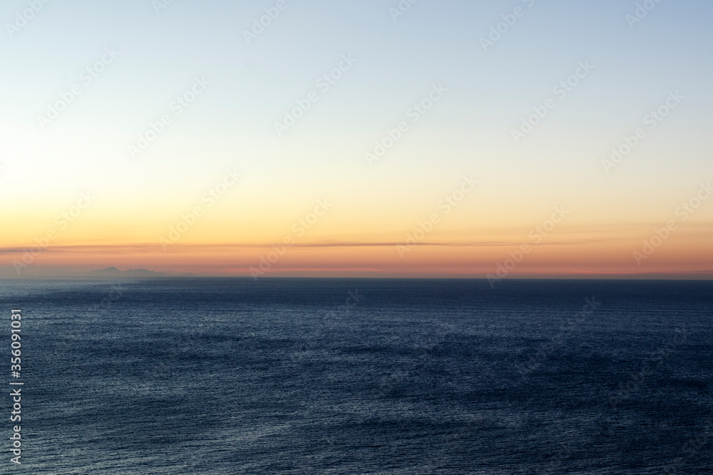landscape in the coast at sunset landscape in the coast at sunset