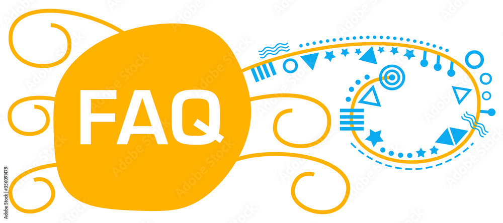 FAQ - Frequently Asked Questions Yellow Blue Spiral Element Horizontal FAQ - Frequently Asked Questions Yellow Blue Spiral Element Horizontal