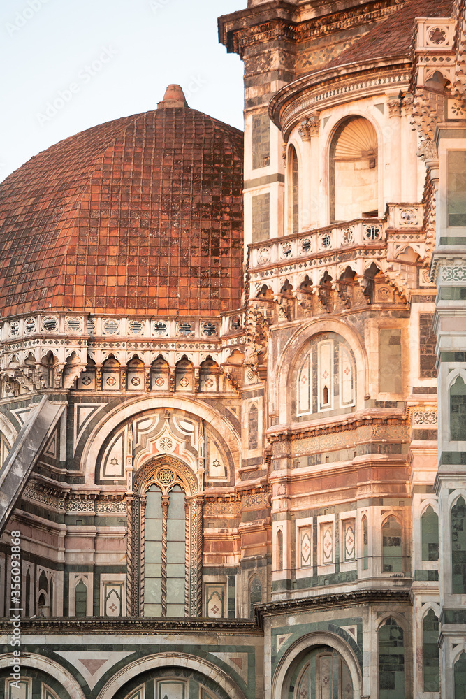 Exterior of Il Duomo cathedral Florence