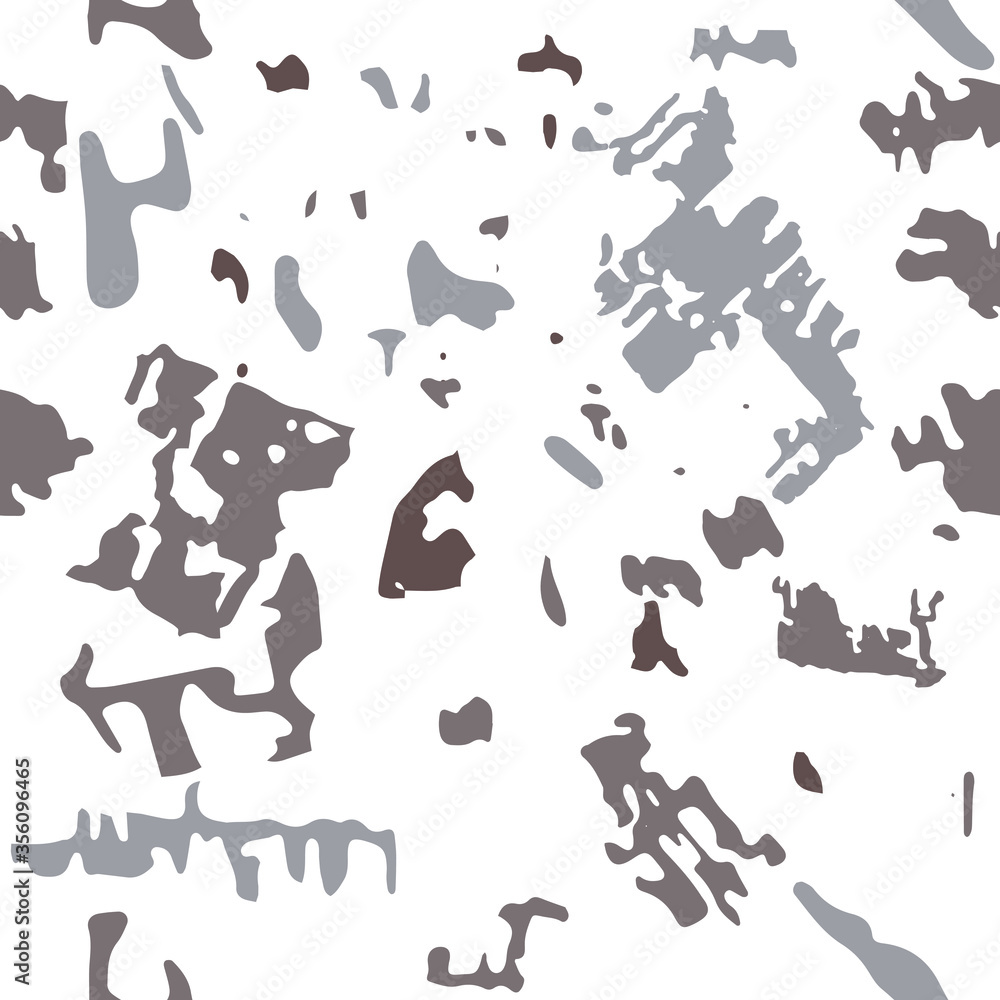 abstract seamless pattern, like military style on white background