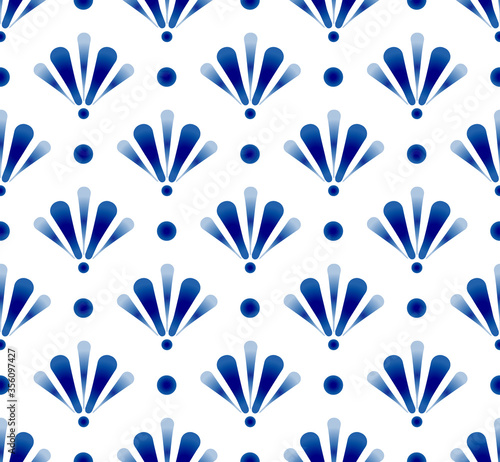cute blue pattern