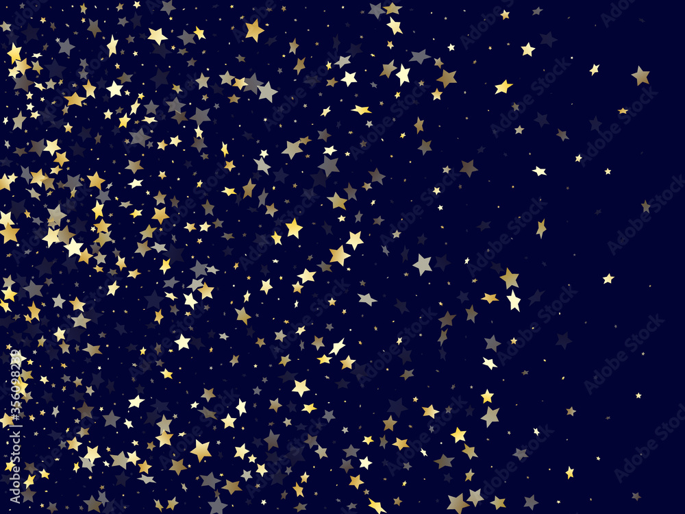 Gold falling star sparkle elements of glitter gradient vector background. Gold falling star sparkle elements of glitter gradient vector background.