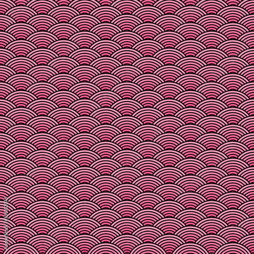 Wave sping pattern