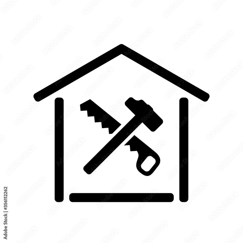 House Repairs sign, symbol, icon. Vector illustration House Repairs sign, symbol, icon. Vector illustration