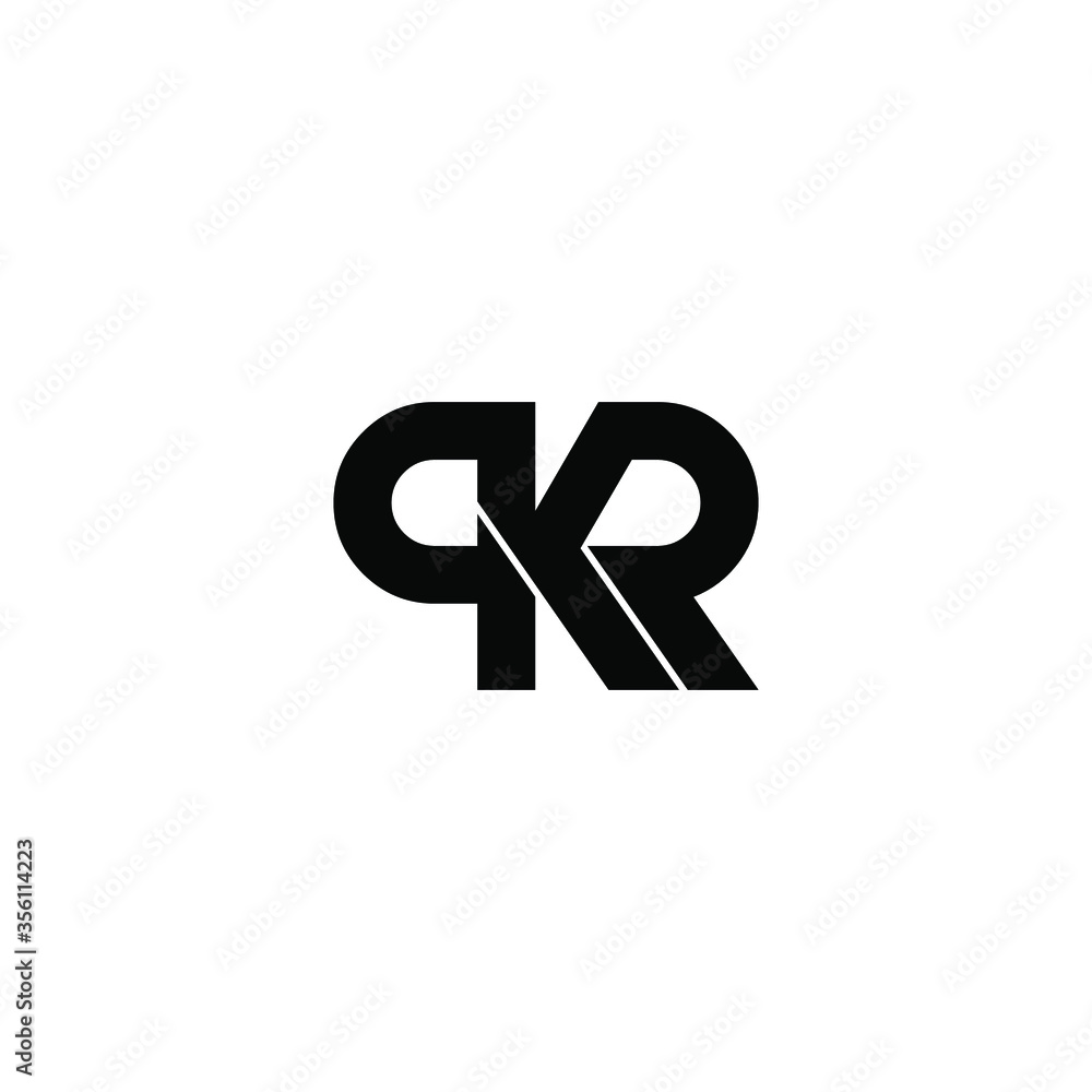 pkr letter original monogram logo design pkr letter original monogram logo design