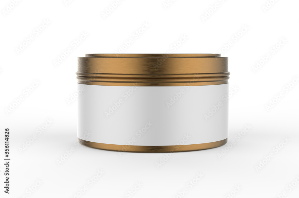 Blank Travel Tin Candle For Branding And Mock up, 3d render illustration. Blank Travel Tin Candle For Branding And Mock up, 3d render illustration.