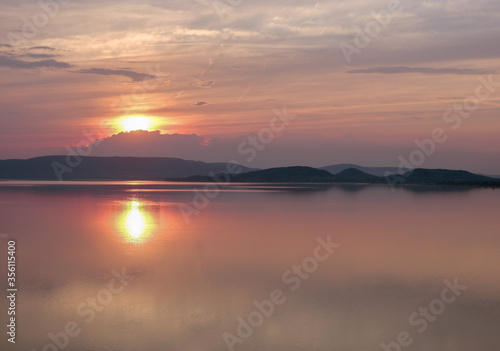 Sunset at Lake Balaton, Hungary © Adrienn