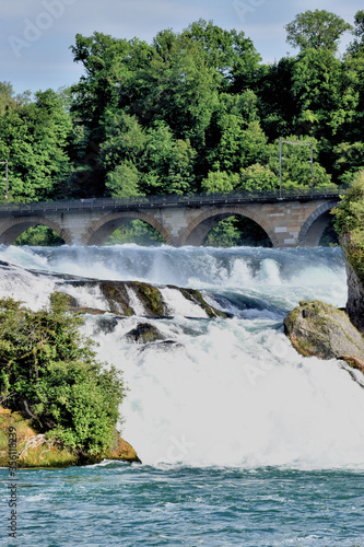 Rheinfall bei Schaffhausen in der Schweiz 20.5.2020
