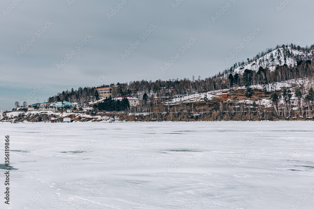 Listvyanka, Lake Baikal, winter
