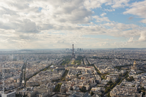 Birdseye view of the city of Paris  © Eadwine