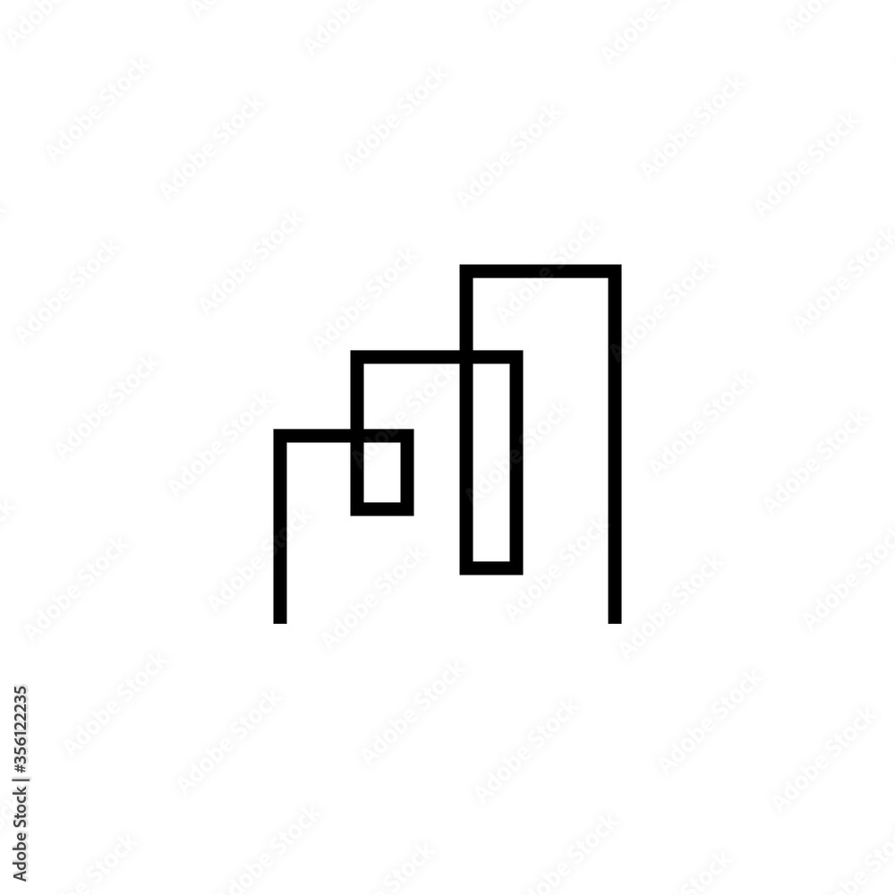 modern architecture logo template vector icon modern architecture logo template vector icon