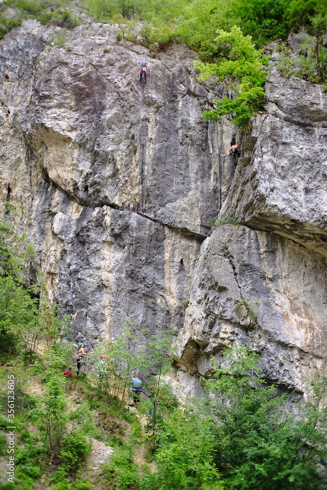 Karst landscape Sohodol Valley