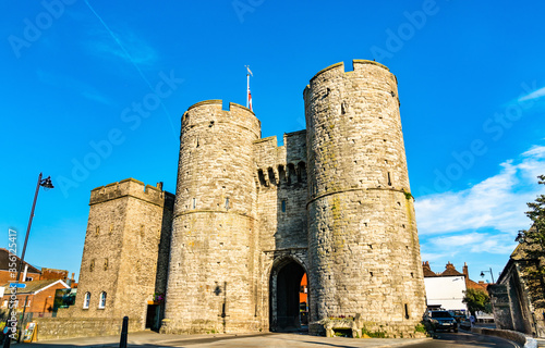Canvastavla Westgate Towers in Canterbury, England