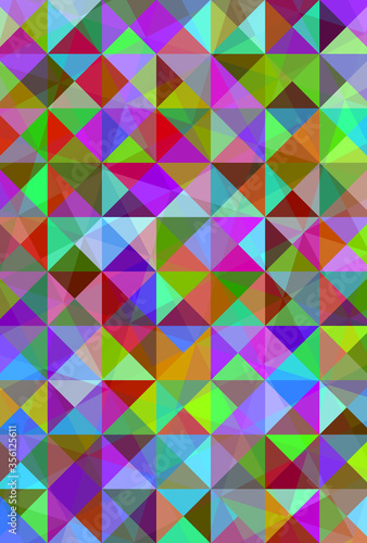 Abstract vector background with triangles