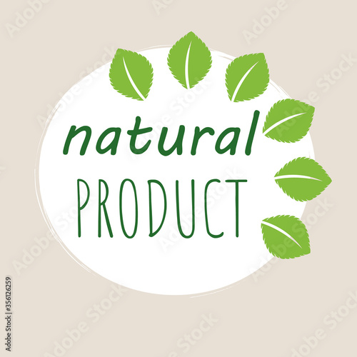 Lable for natural products