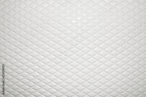 
white leather quilted texture background