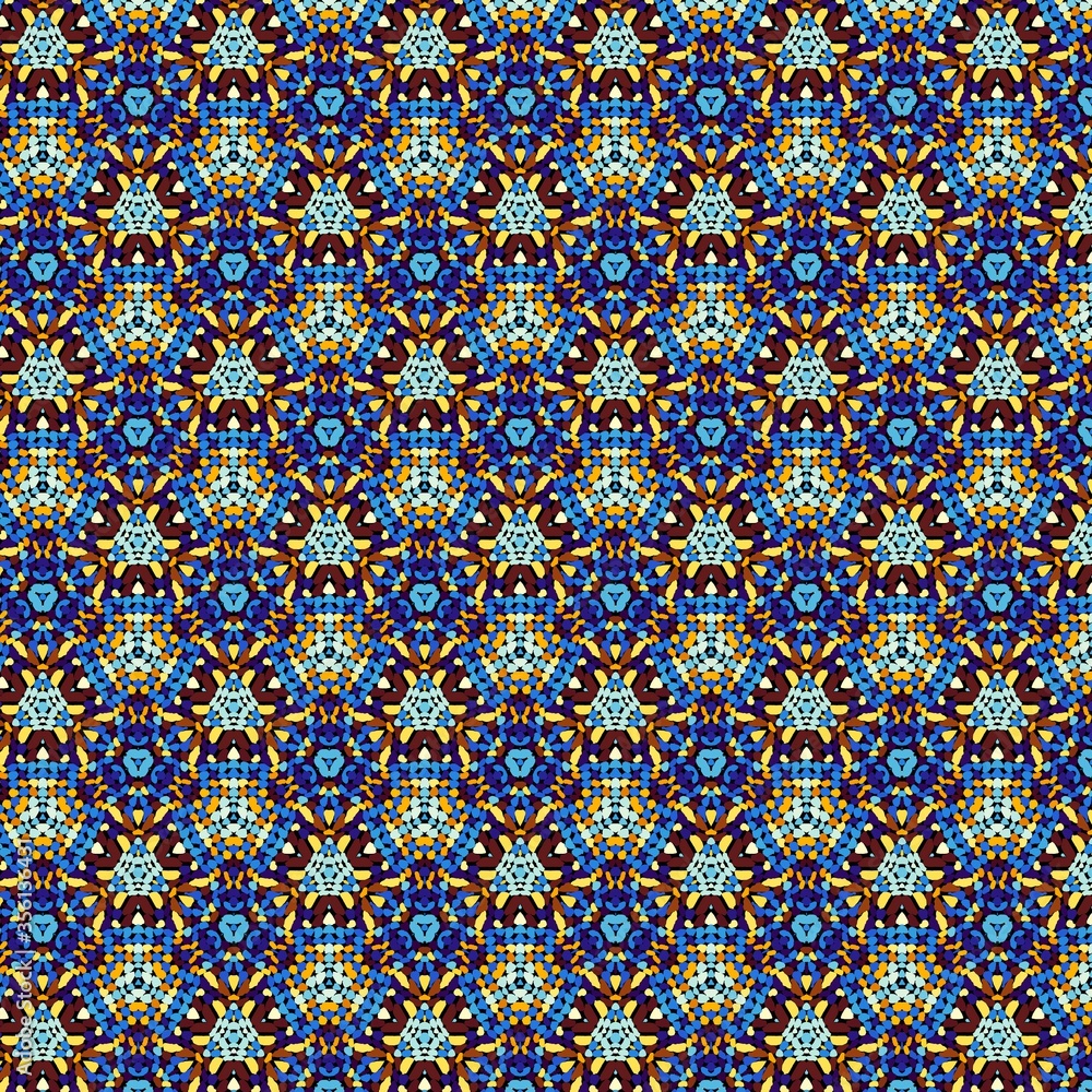 Abstract fractal pattern. Abstract fractal pattern.