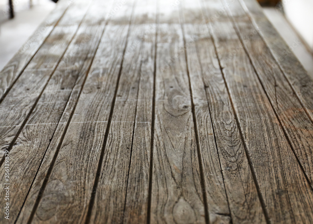 old wooden table on wooden background old wooden table on wooden background