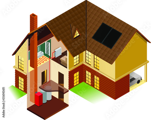 House Section - Heating Installation