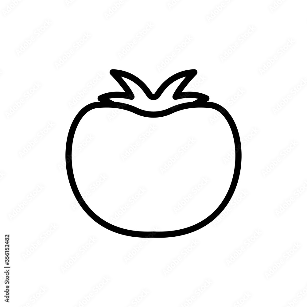 Tomato, vegetable icon. Simple line, outline vector elements of agriculture icons for ui and ux, website or mobile application Tomato, vegetable icon. Simple line, outline vector elements of agriculture icons for ui and ux, website or mobile application