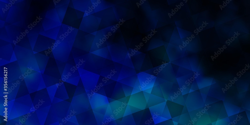 Dark BLUE vector backdrop with lines, rhombus. Dark BLUE vector backdrop with lines, rhombus.