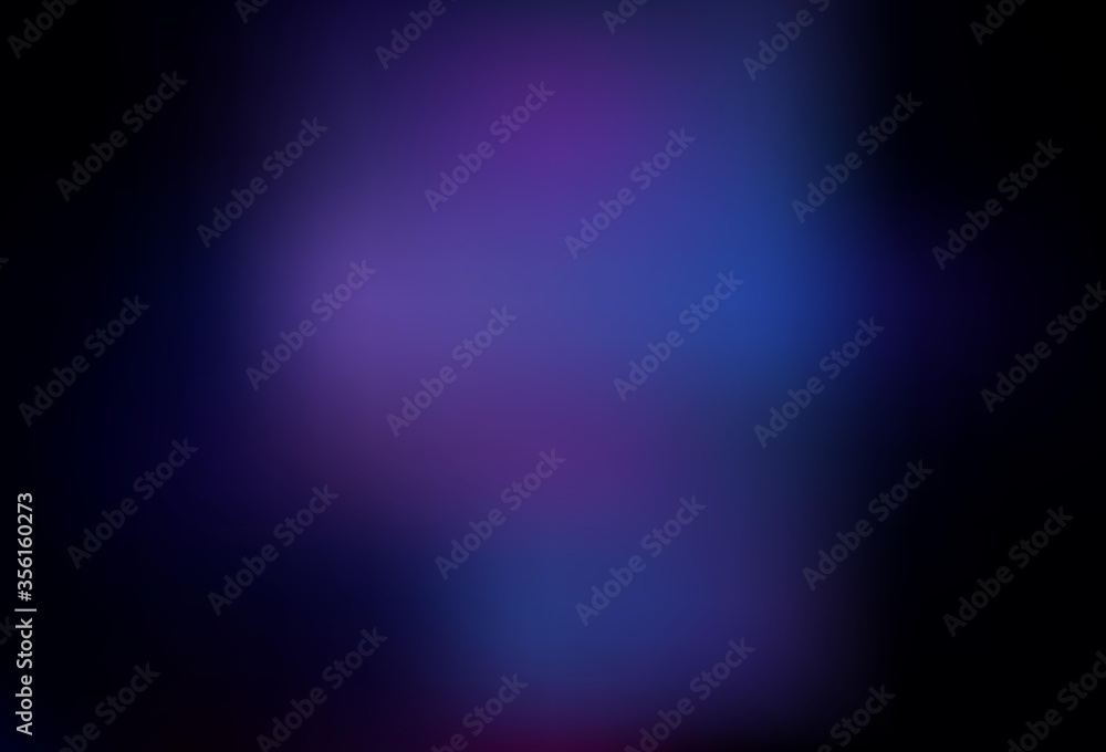 Dark Purple vector colorful abstract background.