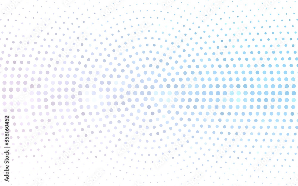 Light Pink, Blue vector pattern with spheres. Glitter abstract illustration with blurred drops of rain. New template for your brand book. Light Pink, Blue vector pattern with spheres. Glitter abstract illustration with blurred drops of rain. New template for your brand book.