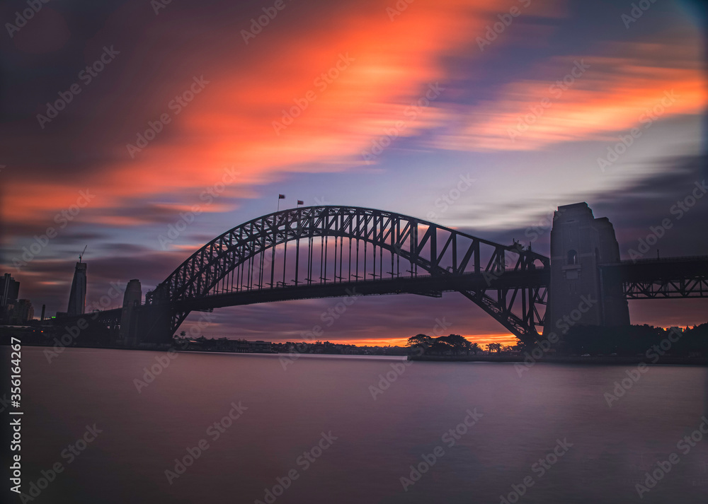 Naklejka premium Sydney Harbour Bridge