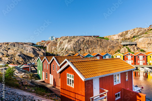 Fischerhafen in Smögen, Schweden
