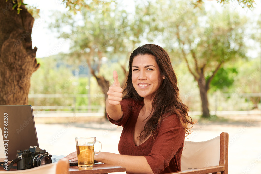 girl saying ok with her finger
girl saying ok with her finger