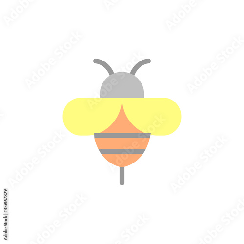 Bee therapy alternative medicine icon. Simple color vector elements of alternative medicine icons for ui and ux, website or mobile application