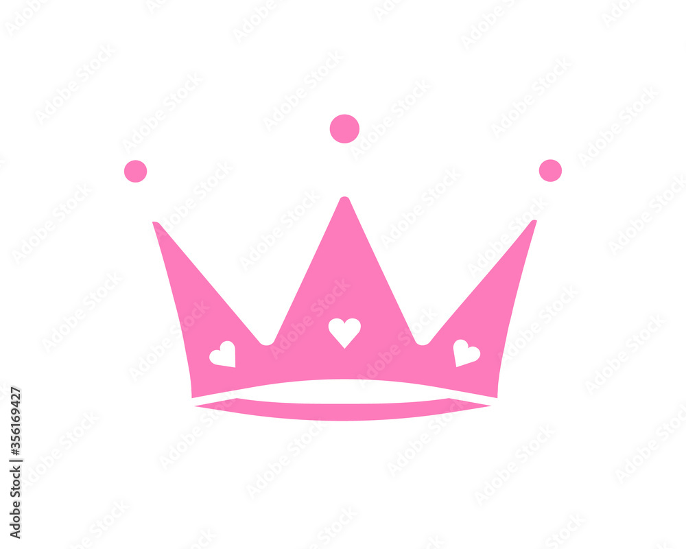 Fototapeta premium Set crowns, diadems