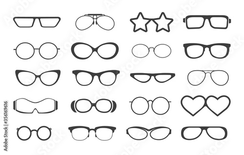 Glasses model set