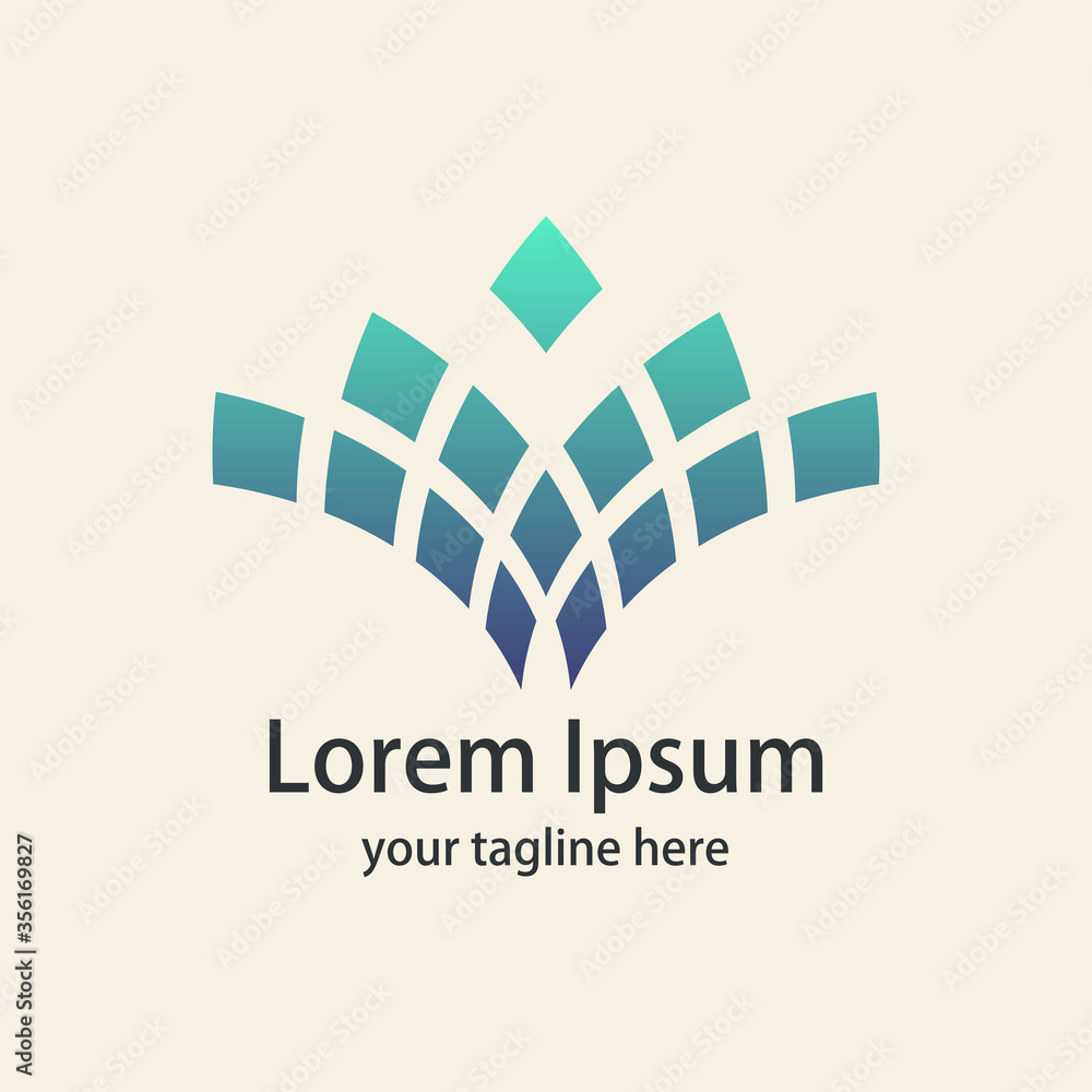 Fototapeta premium simple-building-logo-icon-concept