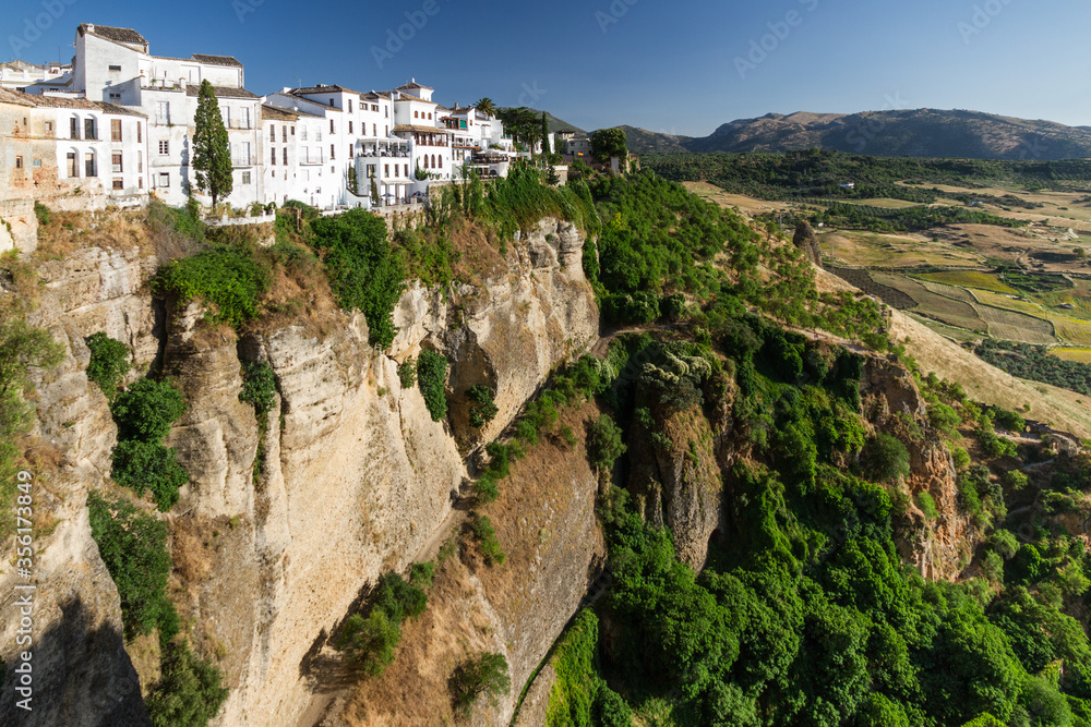 Panorama on the Ronda valley 4