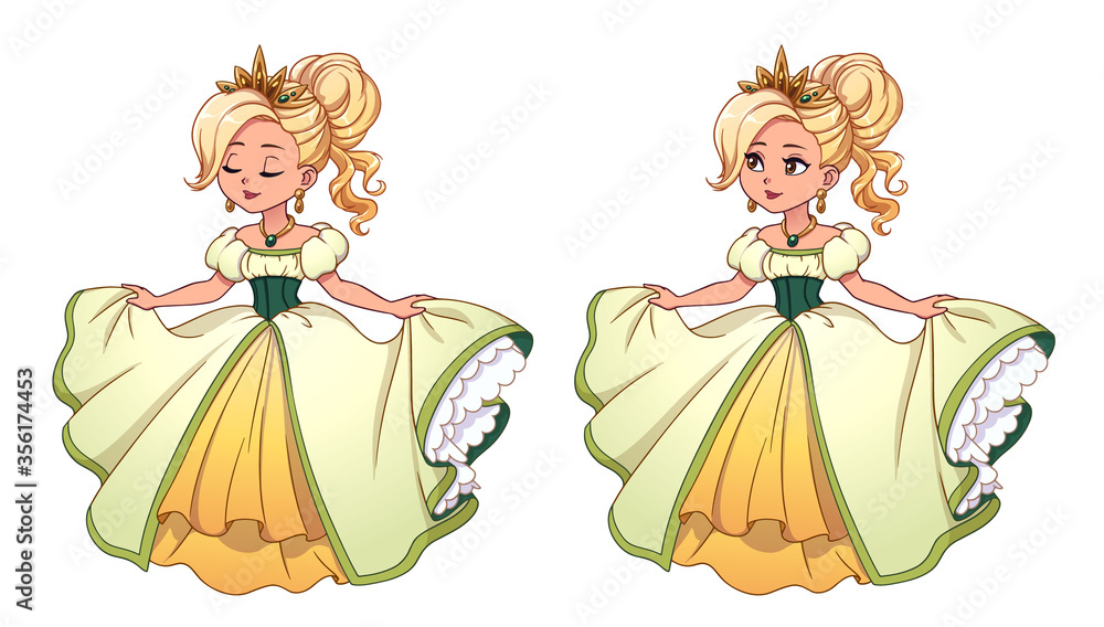 Amosfun Frog Princess Model Costumes Headband Tutu Skirt Set Angle Girls  Fairy Dress Outfit 3PCS : Amazon.in: Toys & Games