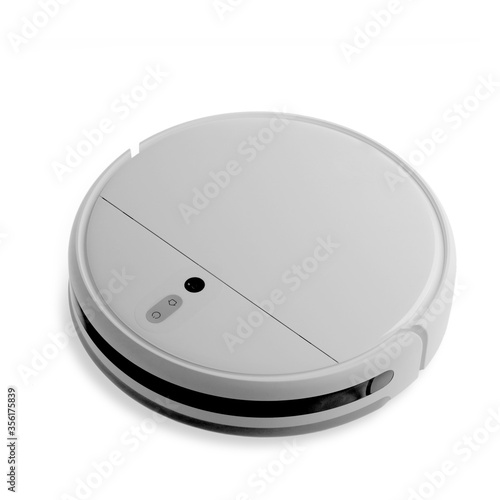 Vacuum cleaner isolated on white background.